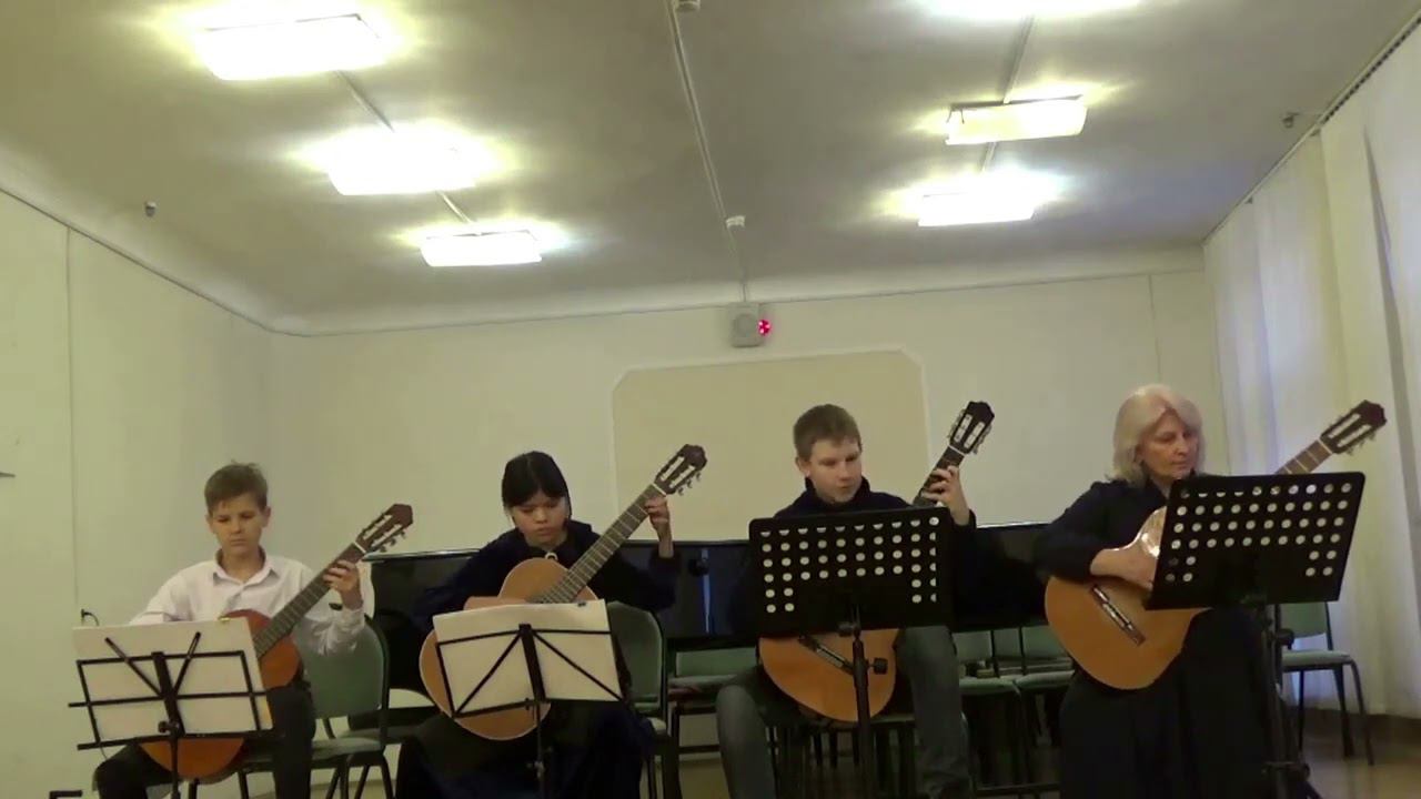 Презентация сборника гитарных квартетов Выпуск 3 Аранжировки Н .Кочкариной Редакция А. Виницкого смотреть онлайн