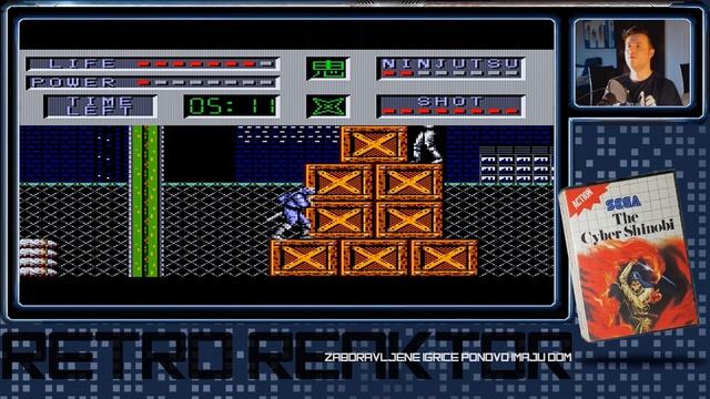 The Cyber Shinobi (Master System) 8-bit смотреть онлайн
