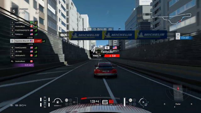 Gran Turismo Sport: Daily Race - Understeer RCZ Always Race Fast on Tokyo Expressway East смотреть онлайн