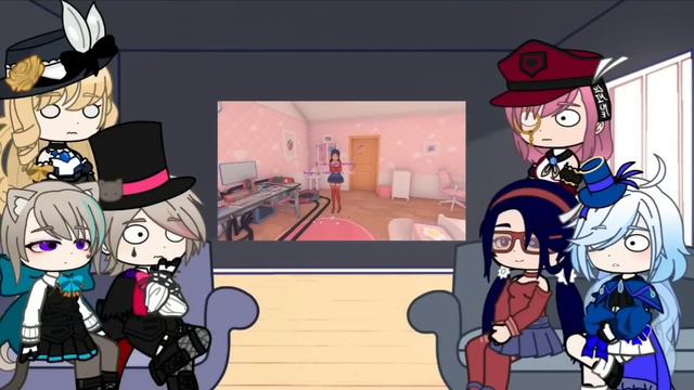 Реакция Фонтейна на "Переехал в Аниме 👈(° ヮ°👈)"()Genshin Impact()Валера Гостер смотреть онлайн