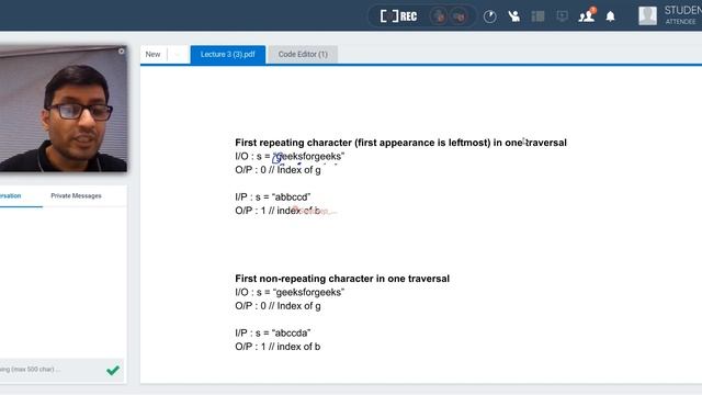 Sample Class | DSA LIVE For Working Professionals | GeeksforGeeks смотреть онлайн