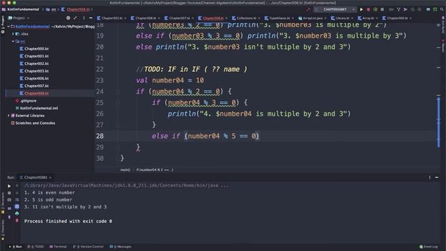 Kotlin Fundamental 008 Part 02: Decision Expressions ( NESTED IF ) смотреть онлайн
