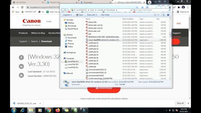 How to Installation of CANON LBP 2900B Printer Driver and Download for Win 7 32 Bit || CSC Watchman смотреть онлайн