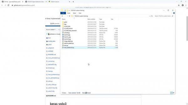 Training custom YOLO v3 object detector with Keras