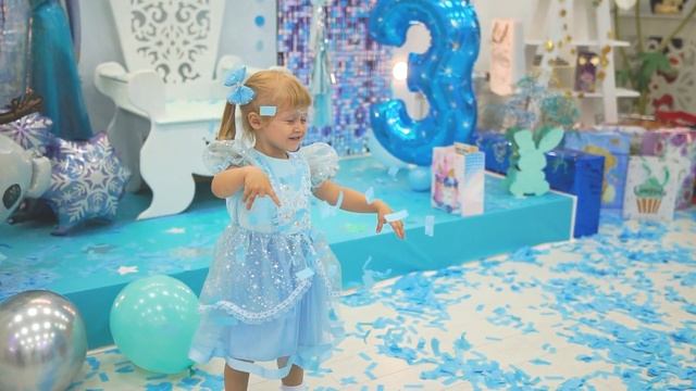 ДР Софии в студии Сказочник, брагино, Ярославль, в стиле эльзы детский праздник