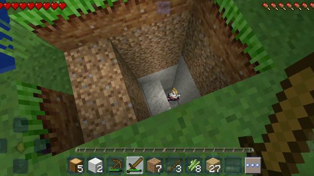 3 человек в Майнкрафт [1часть]😁