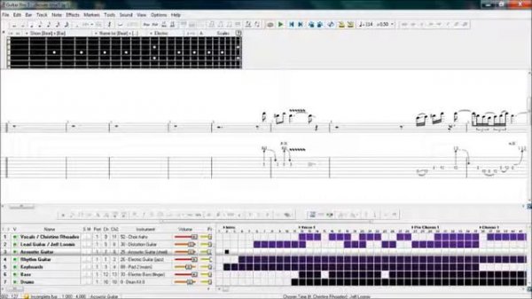 Jeff Loomis - Chosen Time GUITAR PRO TAB