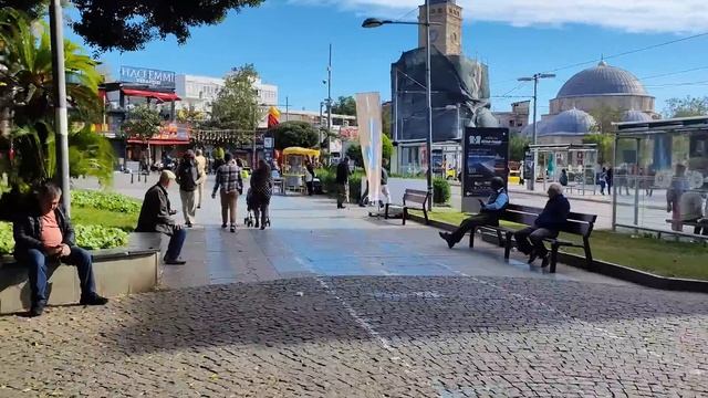 Как живут люди в Анталии: Удивительная Прогулка по Центральным Улицам. Турция #релакс