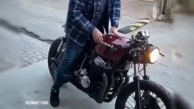 1977 HONDA CB750K CAFE RACER BY CAFERACER TORONTO | CUSTOM HONDA CB750K CAFE RACER смотреть онлайн