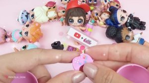 Реакция куклы на ООАК от Пресциллы - Машка Убивашка из ЛОЛ