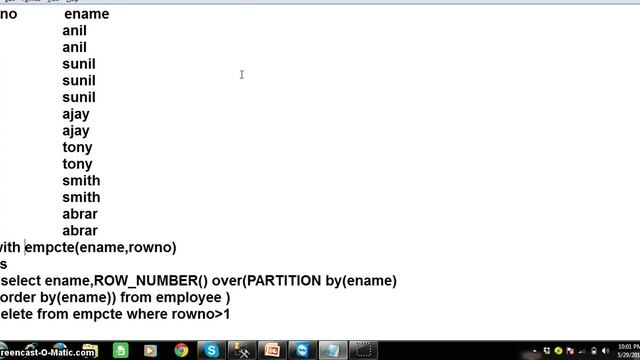 How to delete duplicate records in sql-22 #kannababu смотреть онлайн
