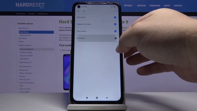 How to Copy Contacts in XIAOMI Redmi Note 9 – Import / Export Numbers смотреть онлайн