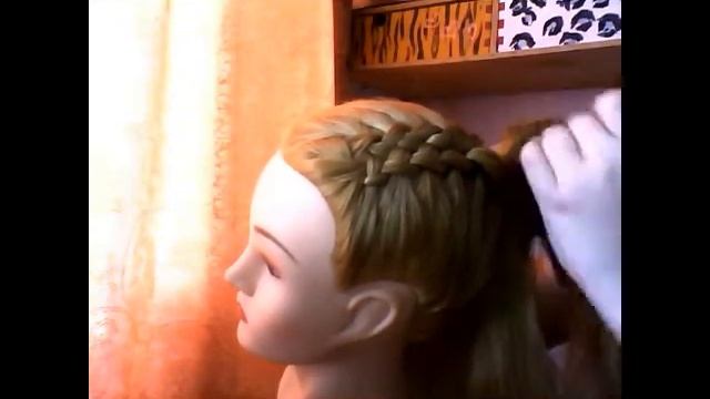 прическа из 5 прядей от Зайцевой Виктории смотреть онлайн