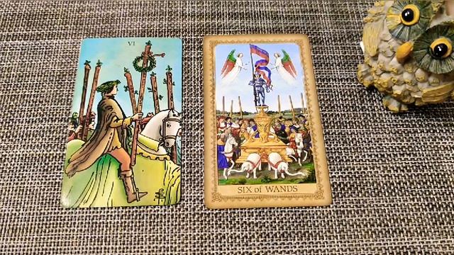 ШЕСТЕРКА ЖЕЗЛОВ/ЗНАЧЕНИЕ АРКАНА ТАРО УЭЙТА смотреть онлайн