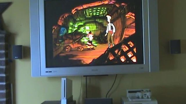 ScummVM on Wii~ Monkey Island 3 смотреть онлайн