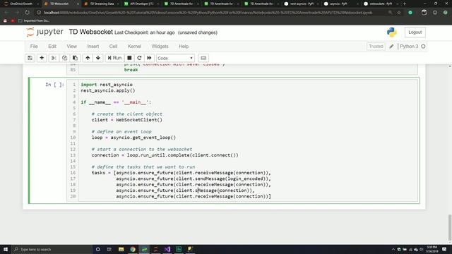 How to Use the TD Ameritrade Streaming API | Part 5 смотреть онлайн