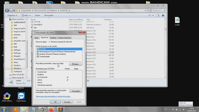 TrustedInstaller impedindo de modificar algum arquivo do System32, como resolver (Windows 7) смотреть онлайн