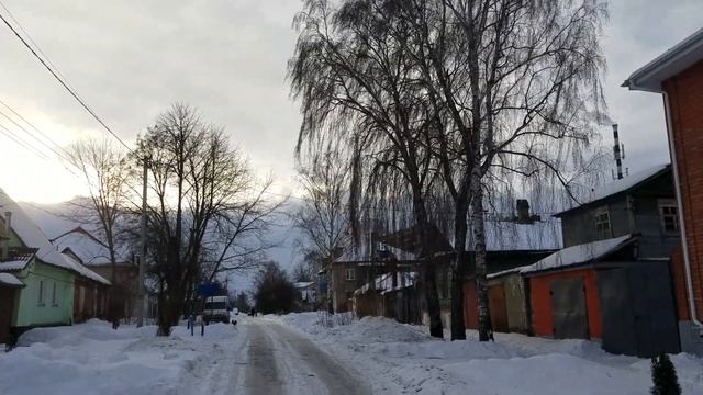 2081 Старые дома на 2 Пушкарной улице, кирпичные, деревянные, купеческие, с резными наличниками, смотреть онлайн