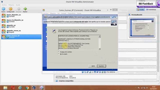 Maquina Virtual en Oracle VM Virtual Box смотреть онлайн