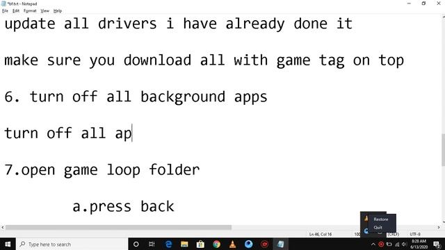 Fix Gameloop lag!!!! 60fps unlock !! zero lag :O смотреть онлайн