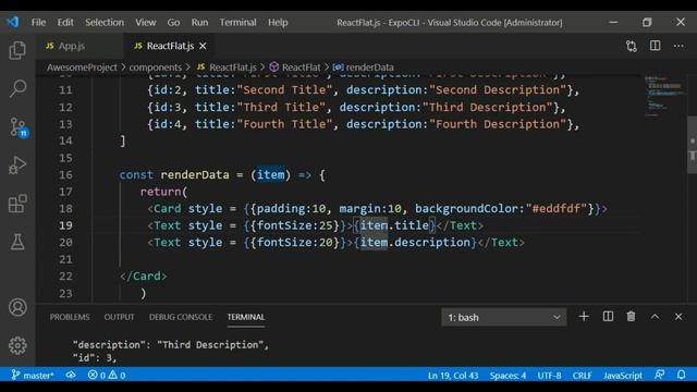 React Native Course for Beginners [Build Mobile Apps in React Native] смотреть онлайн