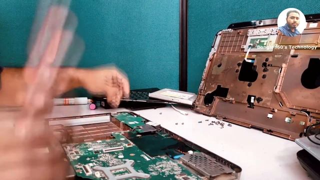 How to Disassembly Dell Vostro PP37L Repair and Cleaning fan смотреть онлайн