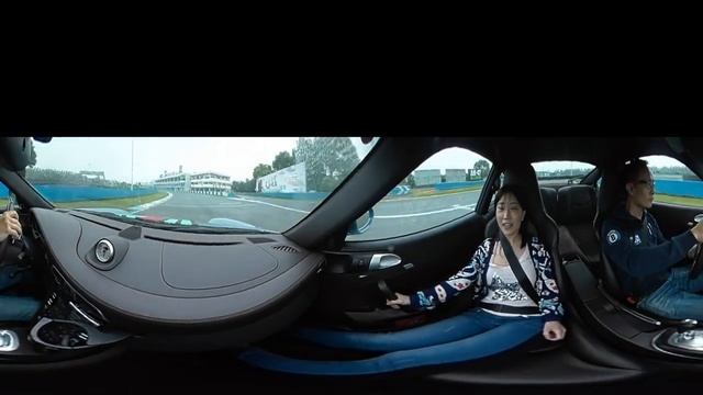 My 1st 360 video @ Shanghai TianMa Track Porsche 997 Turbo S смотреть онлайн