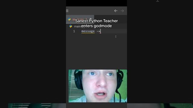 Insane Python teacher in action #fyp #foryou #trending #longervideos смотреть онлайн