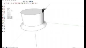 Как начертить трубу с раскрывами в Скетчап