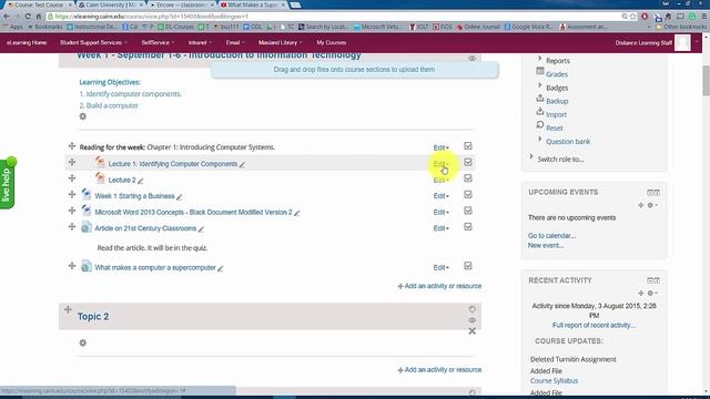 Moodle™ Software Platform 2.9 - Hiding and Showing Resources and Student View смотреть онлайн