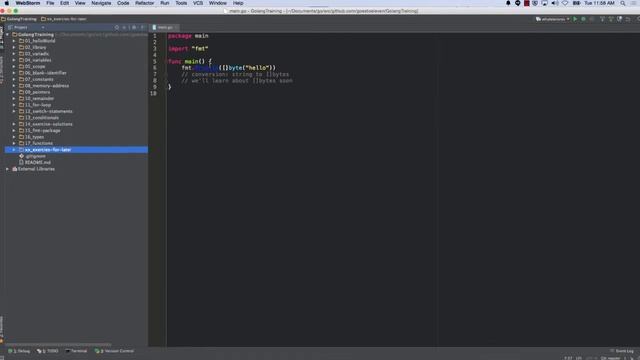 Golang Webstorm & Golang Atom