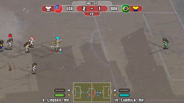 NS First Play - Pixel Cup Soccer: Ultimate Edition смотреть онлайн