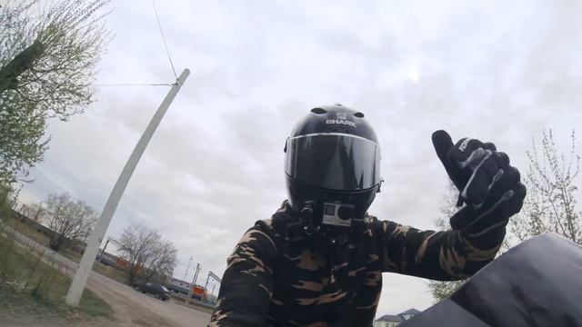 Чуть не РАЗБИЛ МОТОЦИКЛ - НЕУДАЧНЫЙ ТРЮК wheelie на спортбайке смотреть онлайн