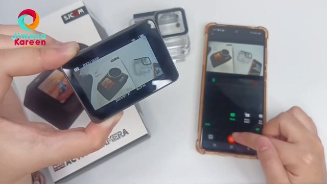 How To Connect SJCAM SJ11 Dual Screen Active 4K Wifi Action Camera In Mobile App?! Quick View!!