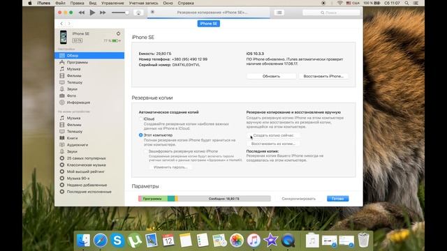 Как сделать резервную копию своего iPhone / iPad? смотреть онлайн