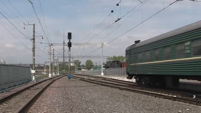 Паровоз Л-5259, 2010 год, на Рижском вокзале смотреть онлайн