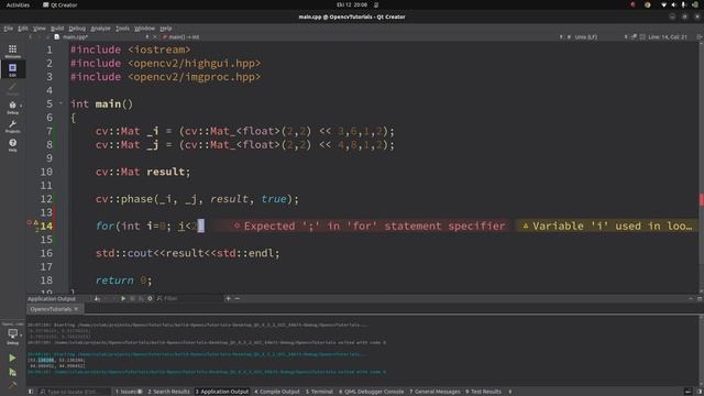 OPENCV & C++ TUTORIALS - 114 | phase() | Calculate the rotation angle of 2D vectors смотреть онлайн