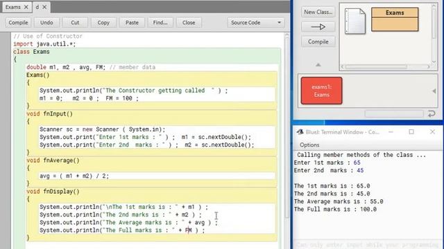 Java Intro to Constructor A смотреть онлайн
