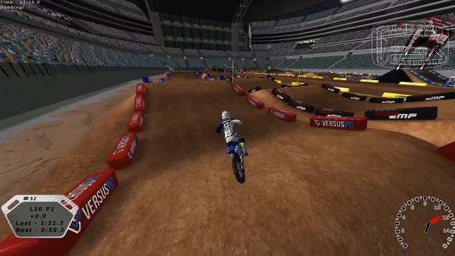 MX Simulator - 2018 Dallas Supercross Gameplay смотреть онлайн