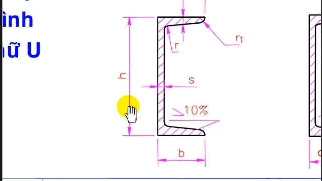 Vẽ kỹ thuật Xây dựng | Bản vẽ kết cấu thép | Phần 1 - Biểu diễn thép hình смотреть онлайн