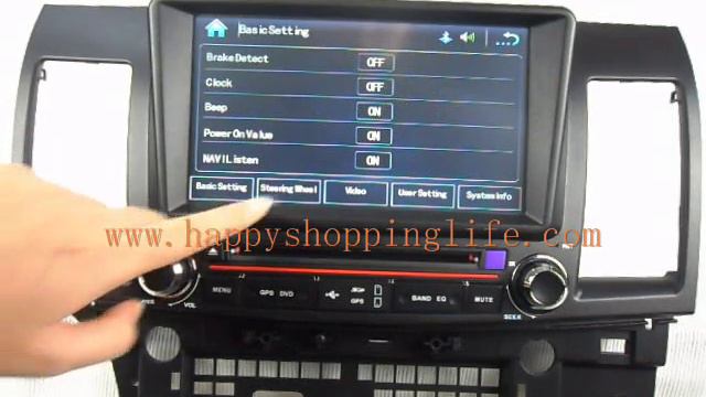 Mitsubishi Lancer DVD Multimedia Player GPS Navigation bluetooth смотреть онлайн