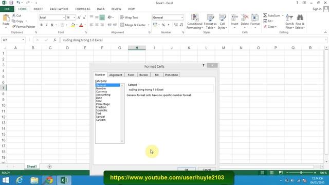 Hướng dẫn cách xuống dòng trong 1 ô Excel смотреть онлайн