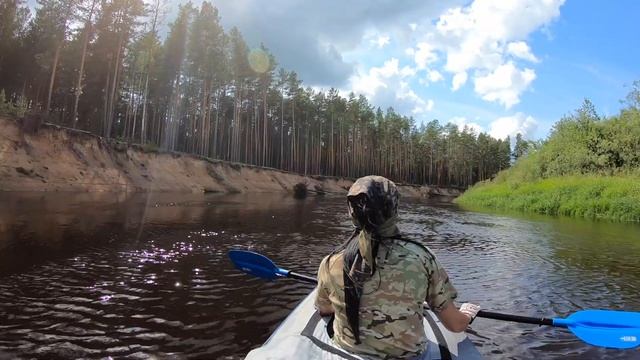 Большая Какша - Ветлуга. Байдарка. День первый смотреть онлайн