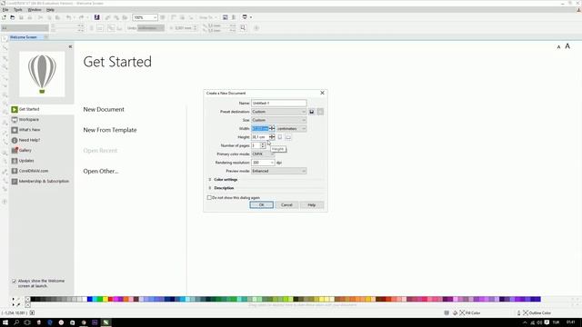 Corel Draw Dersleri - 1 - Başlangıç, RGB ve CMYK Modları смотреть онлайн