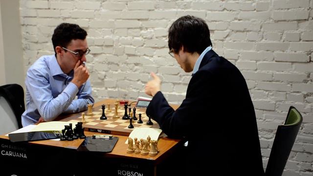 Fabiano Caruana & Ray Robson analyzing their draw 2016 US Championship смотреть онлайн