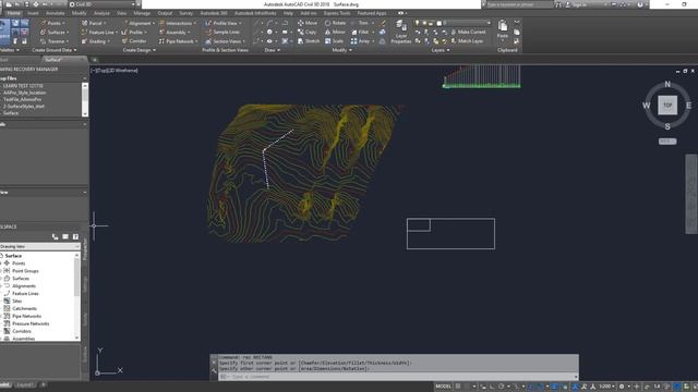 Civil3D Creating Simple Corridor смотреть онлайн