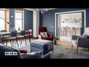 КВАРТИРА У МОРЯ, где красиво всё! Обзор квартиры 85 кв.м. Дизайн интерьера