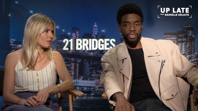 21 BRIDGES - Interviews with Chadwick Boseman, Sienna Miller and Director Brian Kirk смотреть онлайн