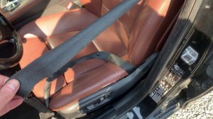 Замена ремня безопасности водителя на BMW F10