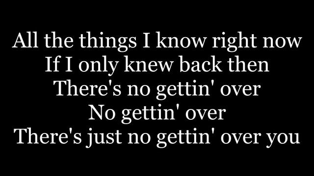 David Guetta & Chris Willis Feat. Fergie & LMFAO - Gettin' Over You ( lyrics ) смотреть онлайн